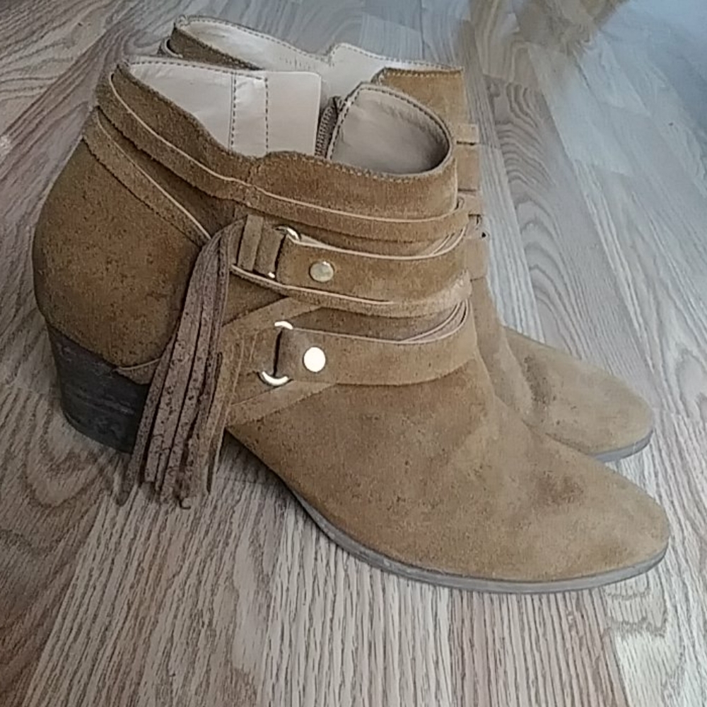 Suede Booties